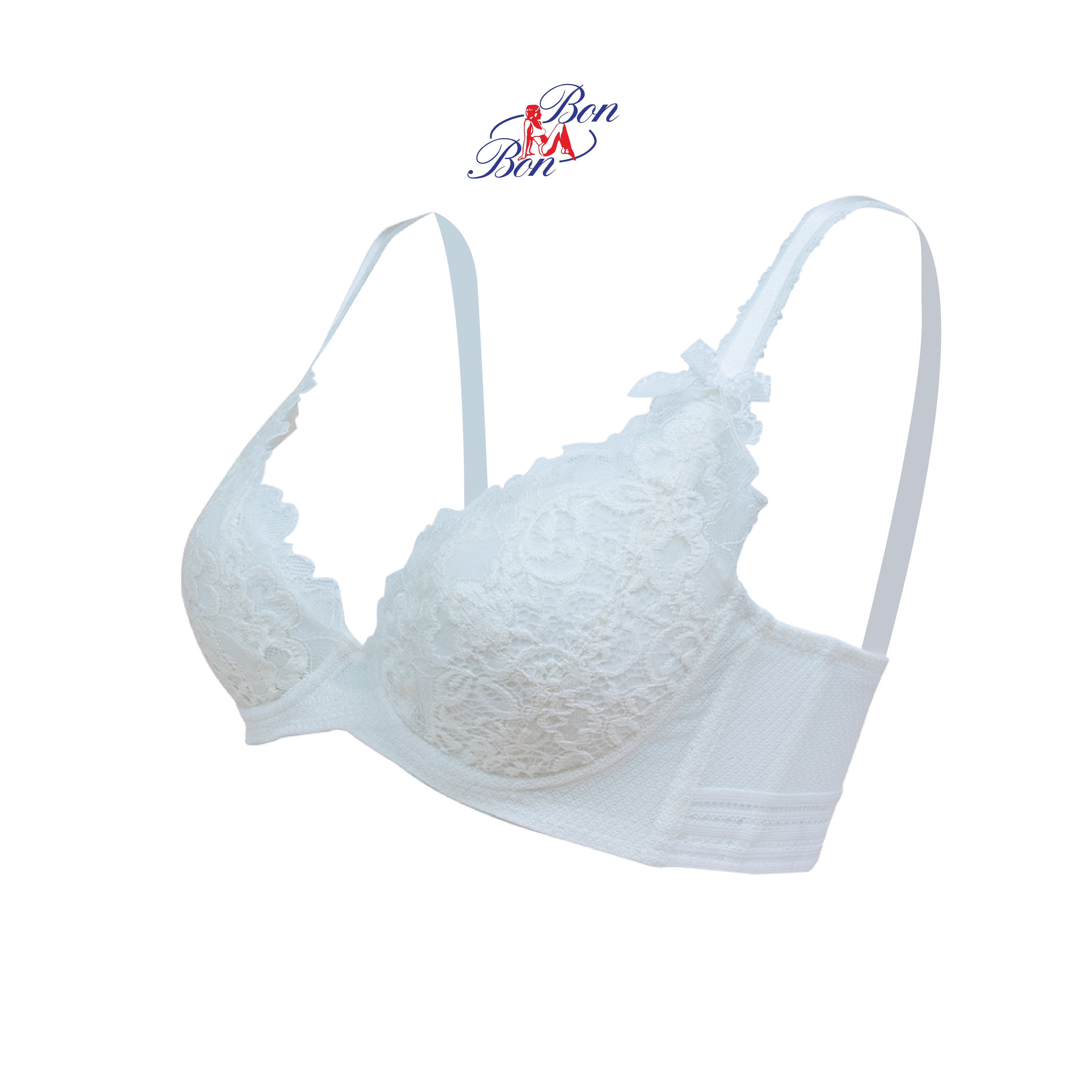 Áo lót mút mỏng, phối ren Bon Bon - BV3393