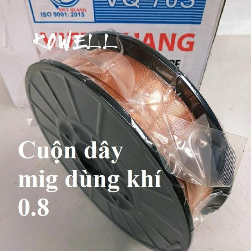 Cuộn dây hàn mig 5kg - không dùng khí - Inox 304 - 0.8-1.0