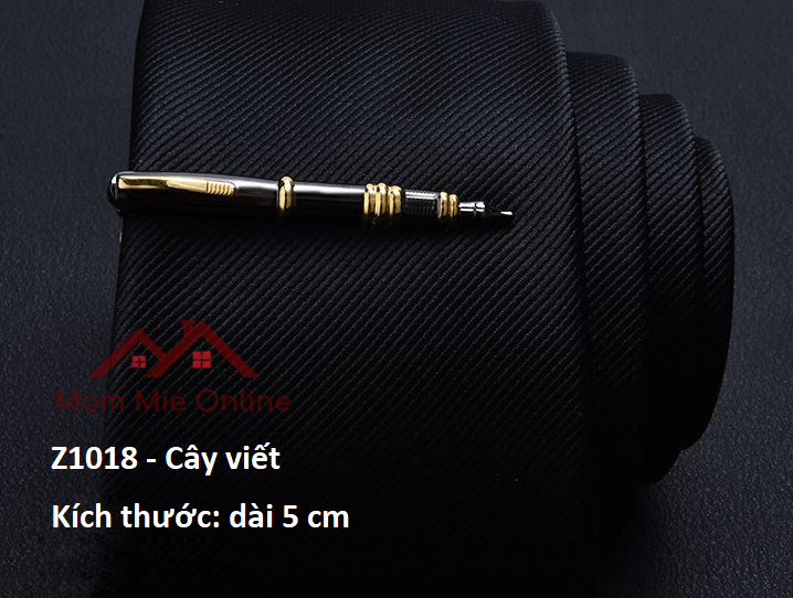 [HCM] Kẹp cà vạt mẫu hình độc đáo màu vàng, kẹp cà vạt hình mắt kính, mỏ neo, lông vũ, cây kéo - RK04 - Z101