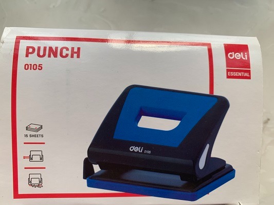 (1 Cái) Máy đục lỗ 15 tờ Deli- E0105