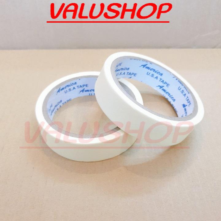 Băng keo giấy size 12mm - 24mm - 48mm Dày - Đẹp