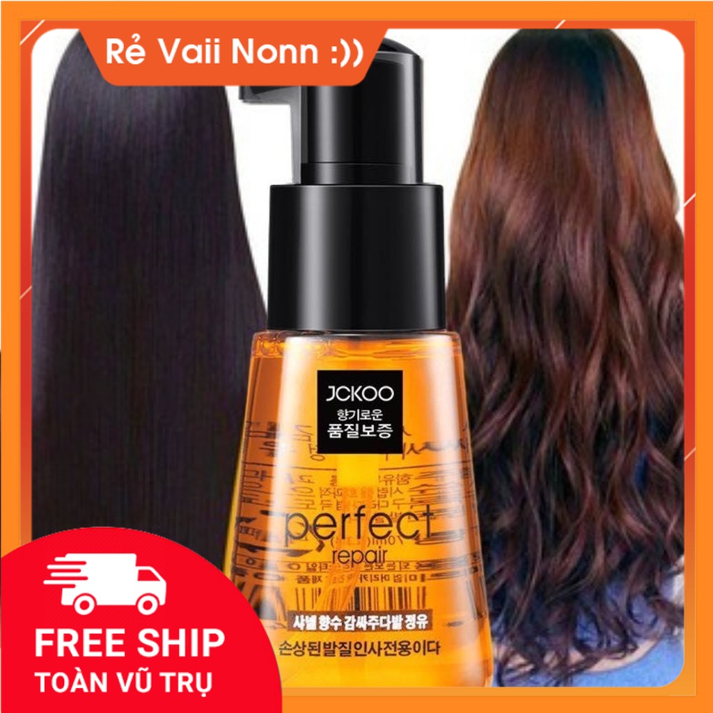 TINH DẦU DƯỠNG TÓC JCKOO PERFECT REPAIR HAIR SERUM 70ml PHỤC HỒI TÓC , Mềm Mượt Chắc Khỏe Tóc