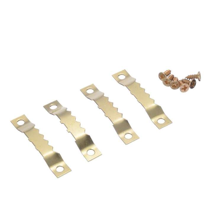 New Saw Tooth Picture Photo Oil Painting Mirror Frame Hook Hanger With Screws