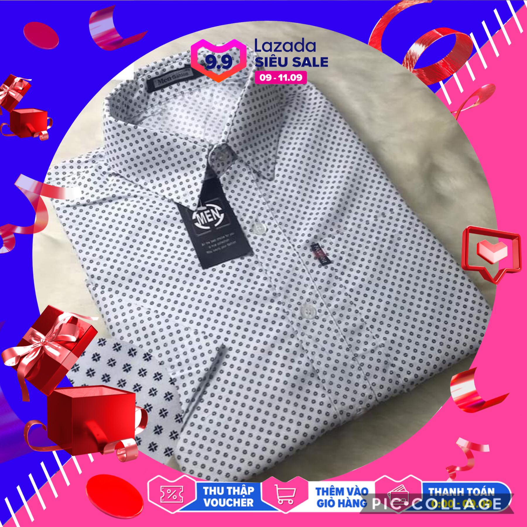 [HCM]COMBO 2 Áo Sơ Mi Nam MC STORE Họa Tiết Hoa Văn NGẪU NHIÊN Trẻ Trung cao cấp VIP-999 (ẢNH THẬT)