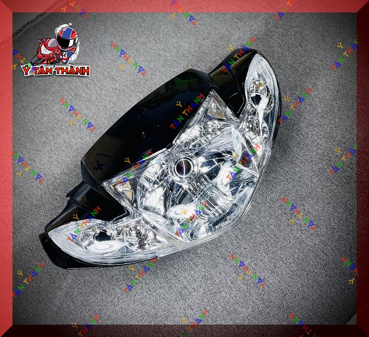 Đầu đèn sirius hello có pha đèn