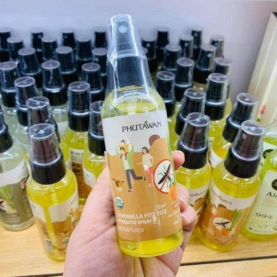 Xịt chống muỗi PHUTAWAN Thái Lan