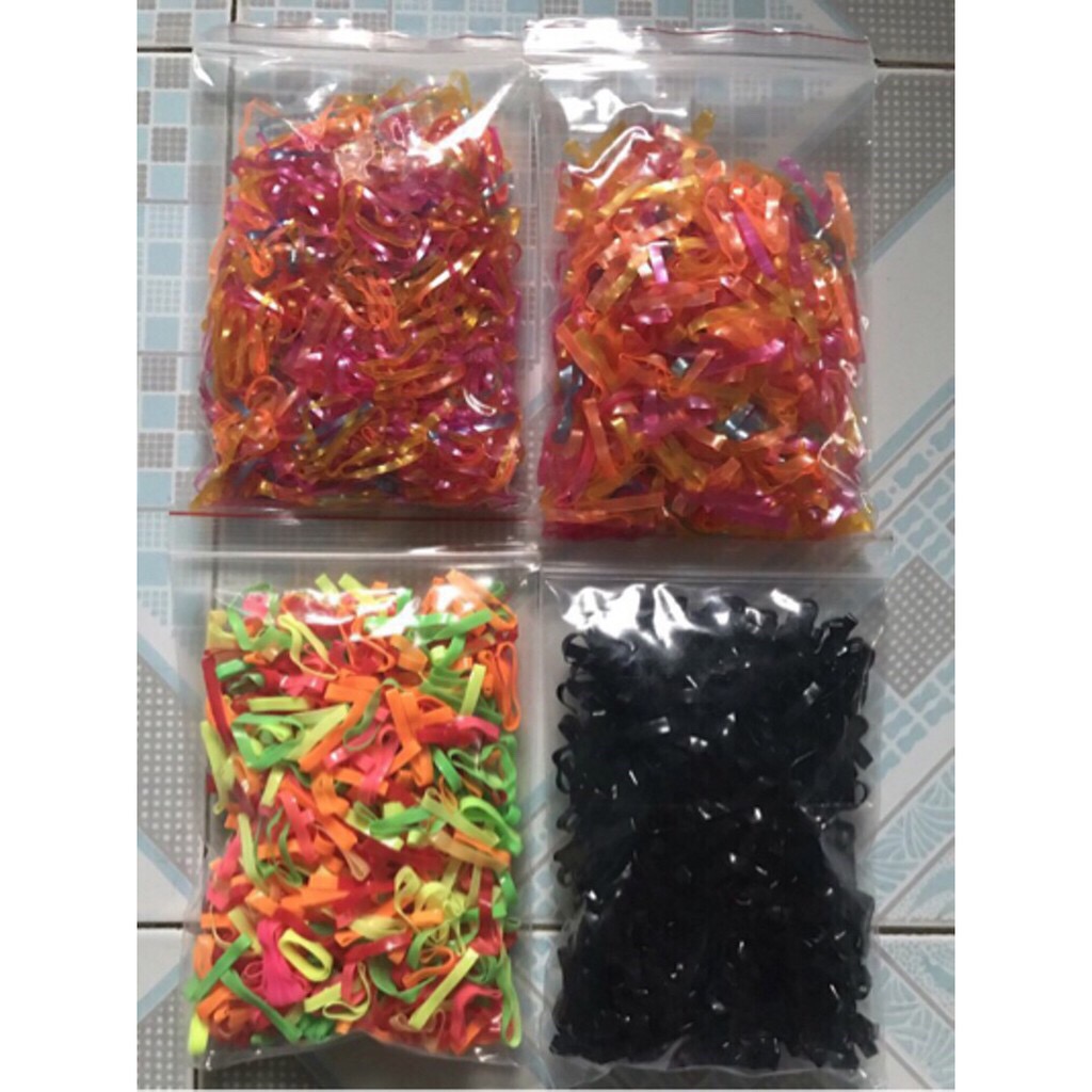 Chun buộc tóc đủ màu 1kg