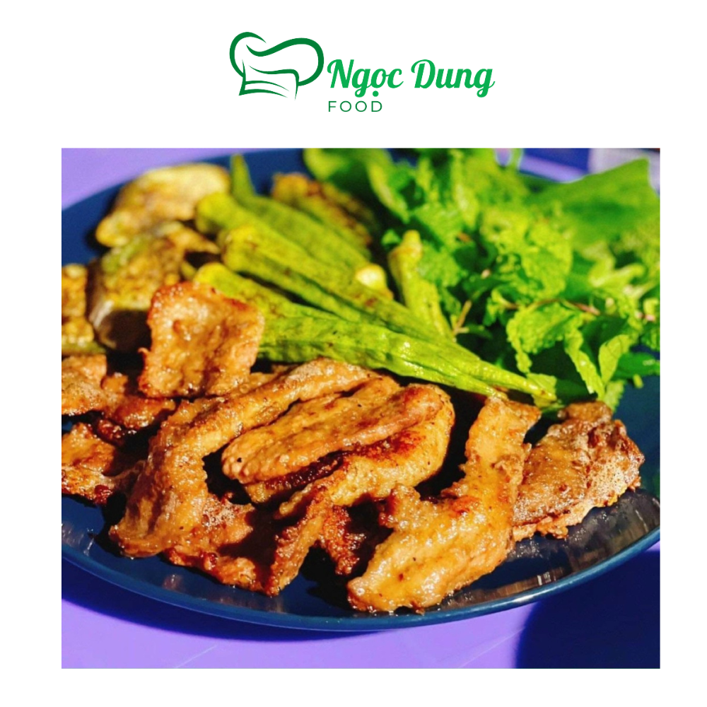 Vú heo ướp chao kèm nước chấm 500gr (giao hỏa tốc TPHCM)