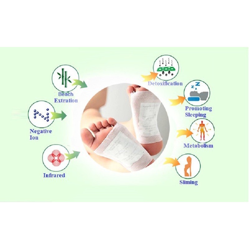 Miếng dán thải độc chân Kenko To Plan Natrural Seet Nhật Bản