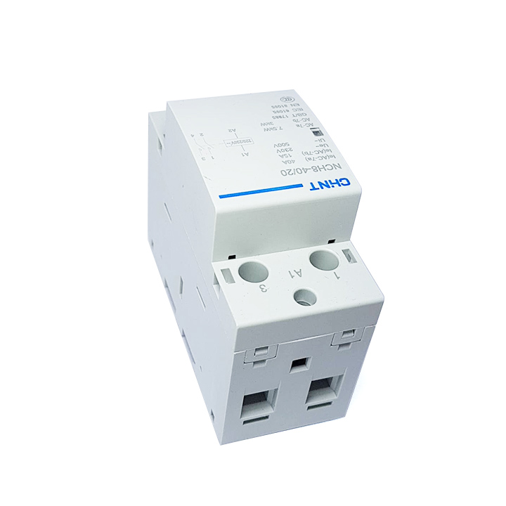 Khởi động từ, contactor 1 pha CHINT NCH8 40A/220V (Xám)