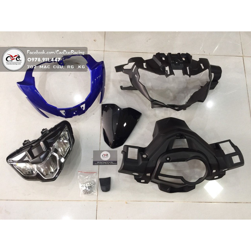 [Lấy mã giảm thêm 30%] Lẻ phụ kiện bộ đầu đèn EX150 2019 Lắp cho EX150 2015