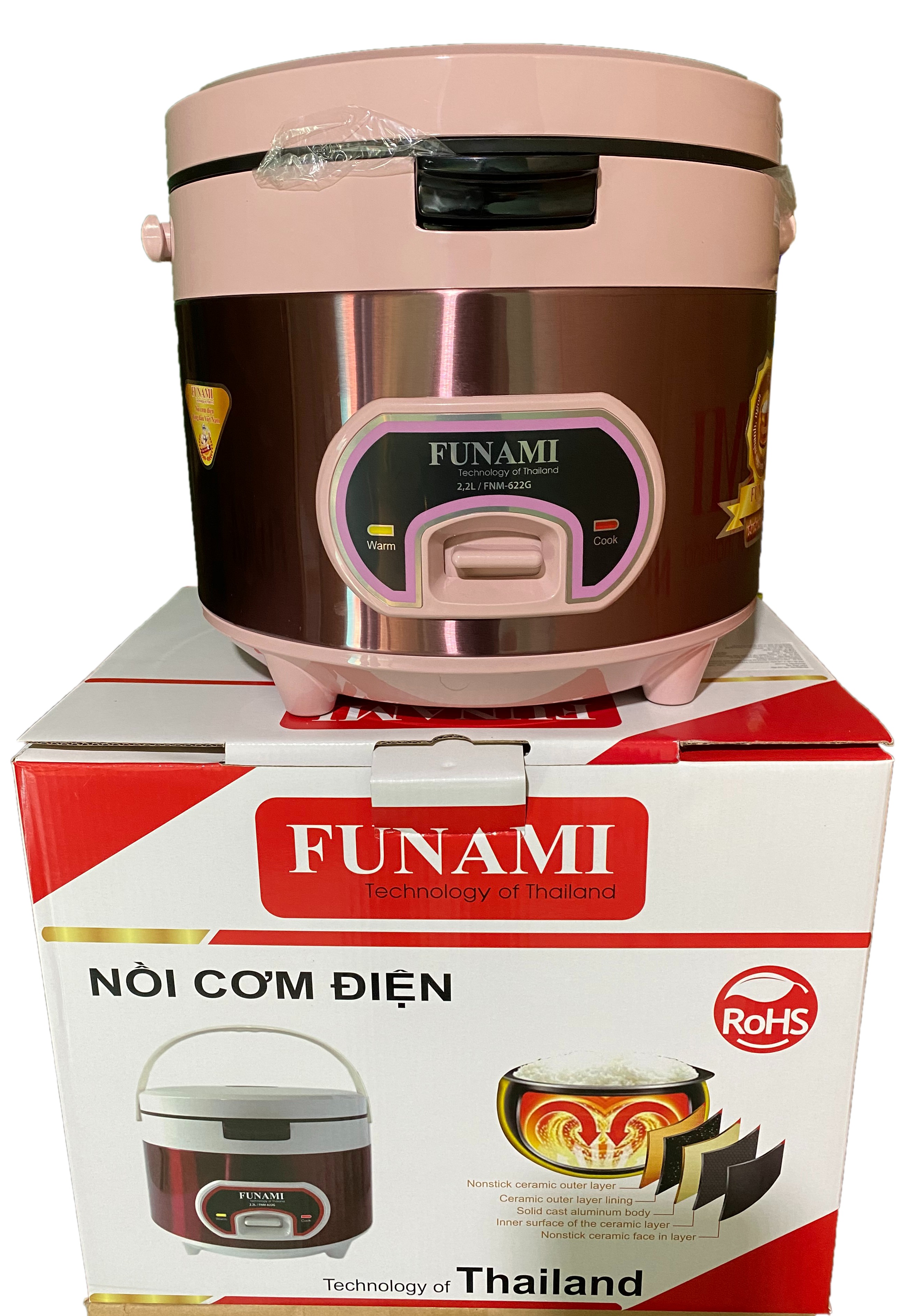 Authentic 2 liter rice cooker