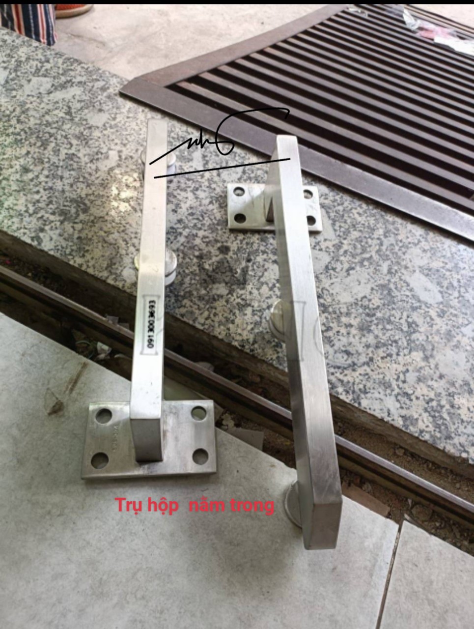 Trụ La Lan can, cầu thang inox 304