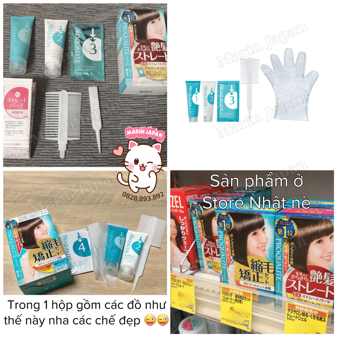 Thuốc Duỗi Tóc Thẳng Suôn Mượt Nội Địa Nhật Bản Proqualite