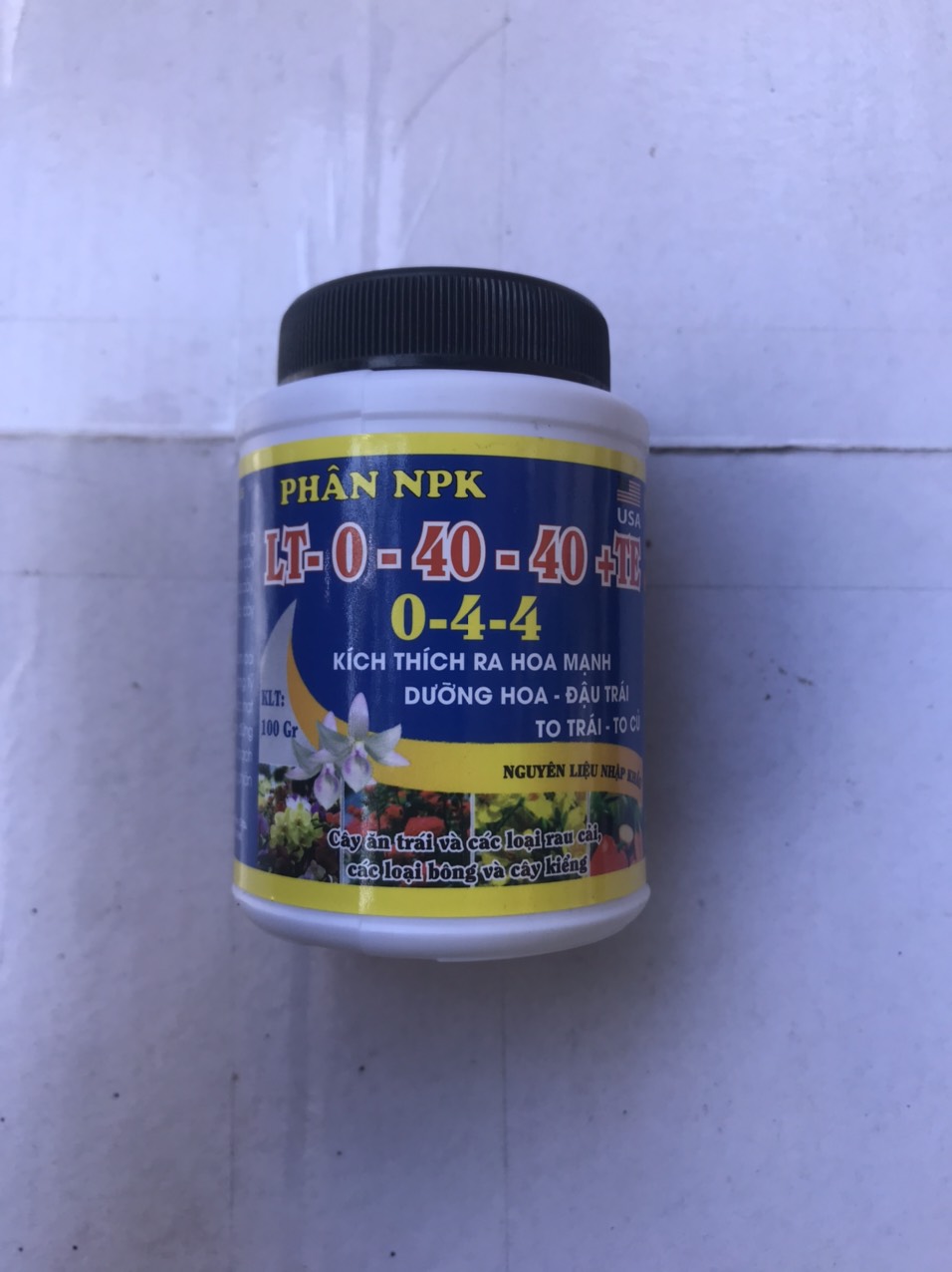 Kích thích ra hoa 0-40-40 100Ggam