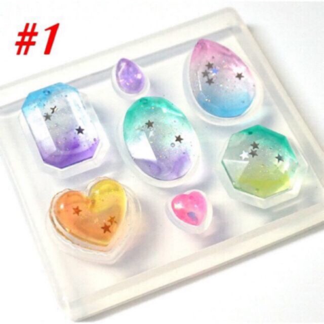 Khuôn Resin Mặt Dây Chuyền Nhỏ - Trường Thịnh Sài Gòn