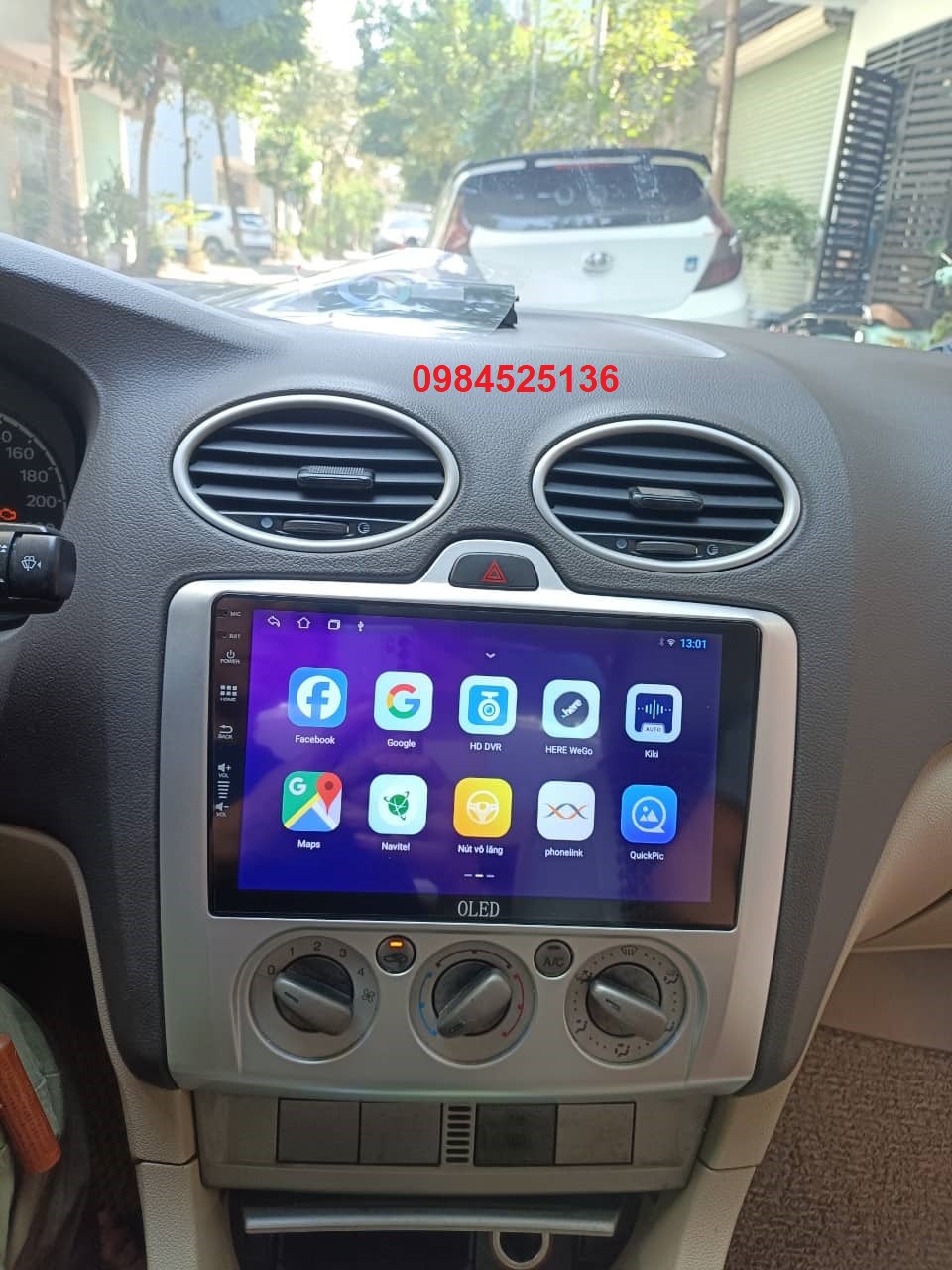 [INSTALLATION SUPPORT ] Android OLED Screen C2 NEW WIFI Version. Android car screen view Vietmap, GPS directions, with ENGLISH, speed warning car screen. Cheap car screen.