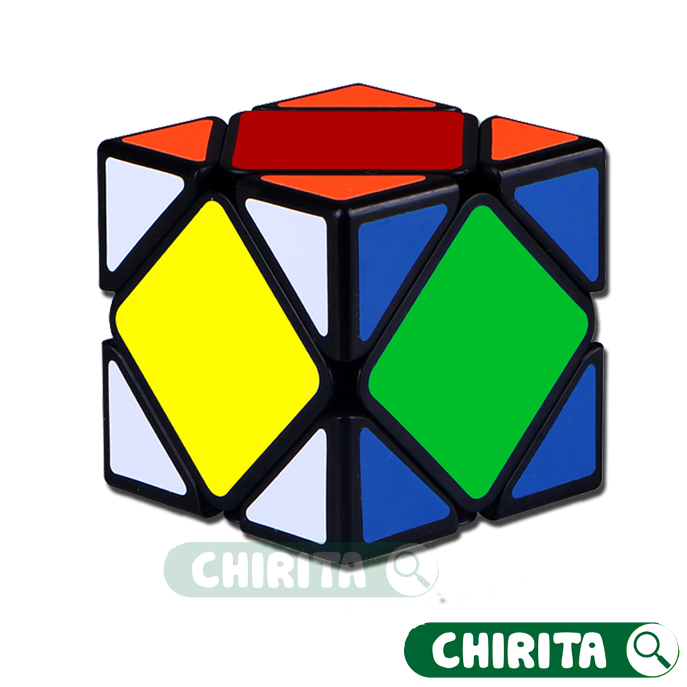 Đồ Chơi Rubik Skewb Biến Thể Viền Đen Cao Cấp - Rubik Biến Thế , Rubik Magic Cube Stickerless - Tốc Độ Xoay Chuyên Nghiệp NO.8923-3