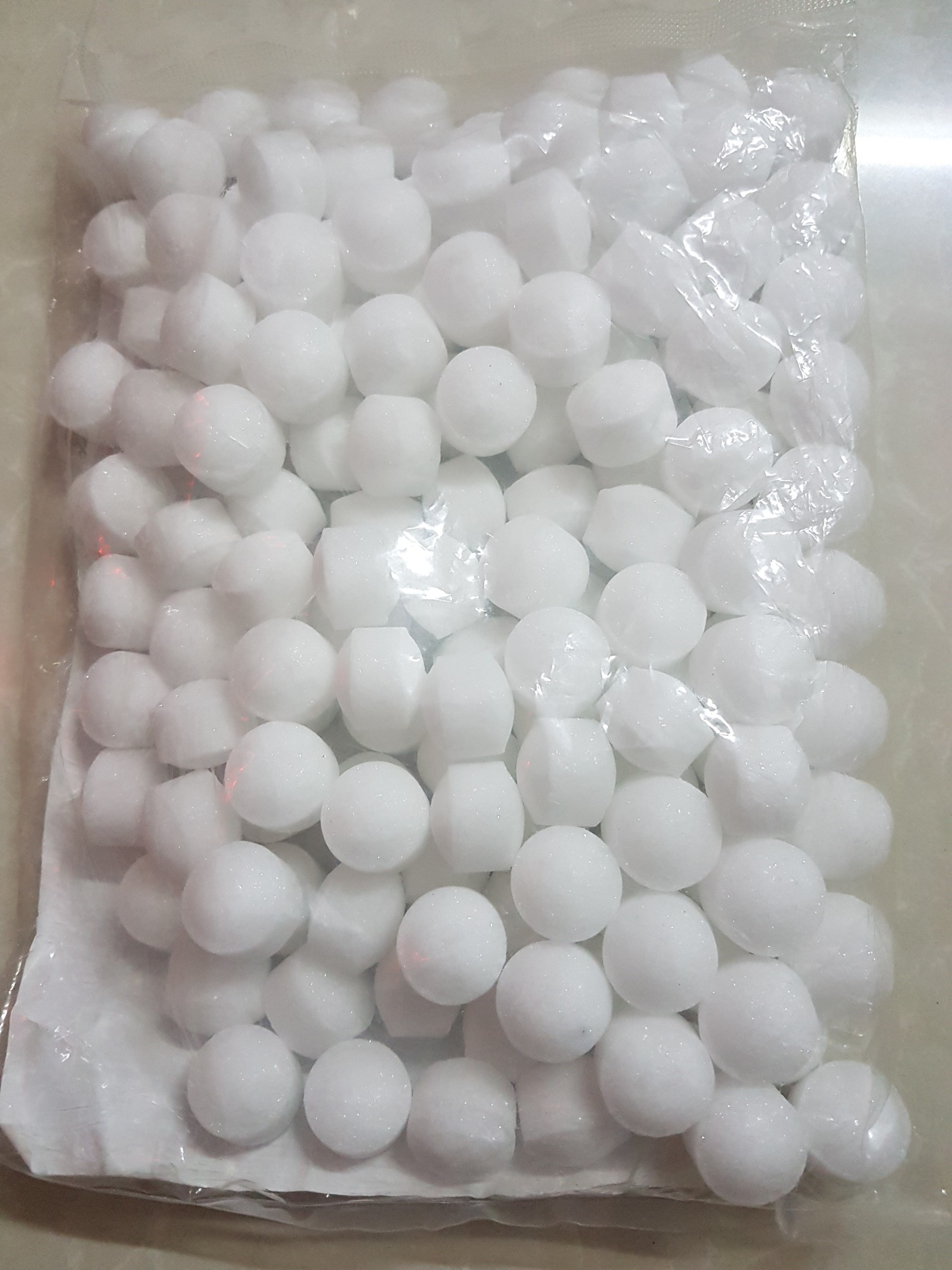 Long não viên tròn màu trắng TyTy bịch 500gr