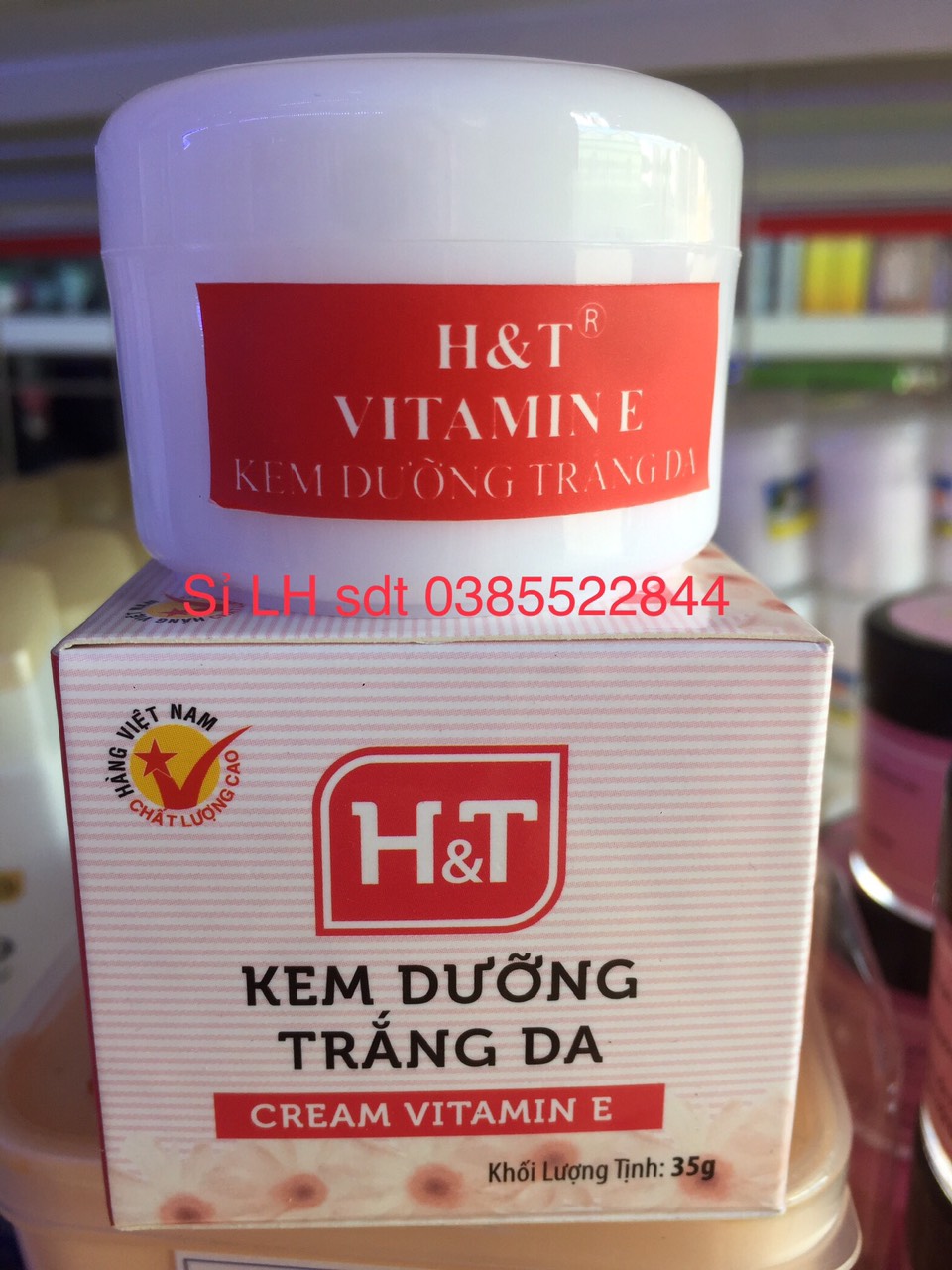 Kem Dưỡng Da Vitamin E H&T 35g