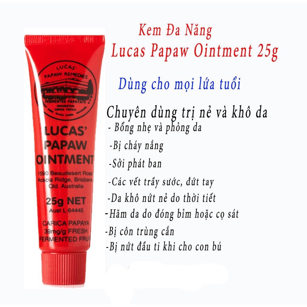 Kem Đa Năng Lucas 25Gr CỦA USA