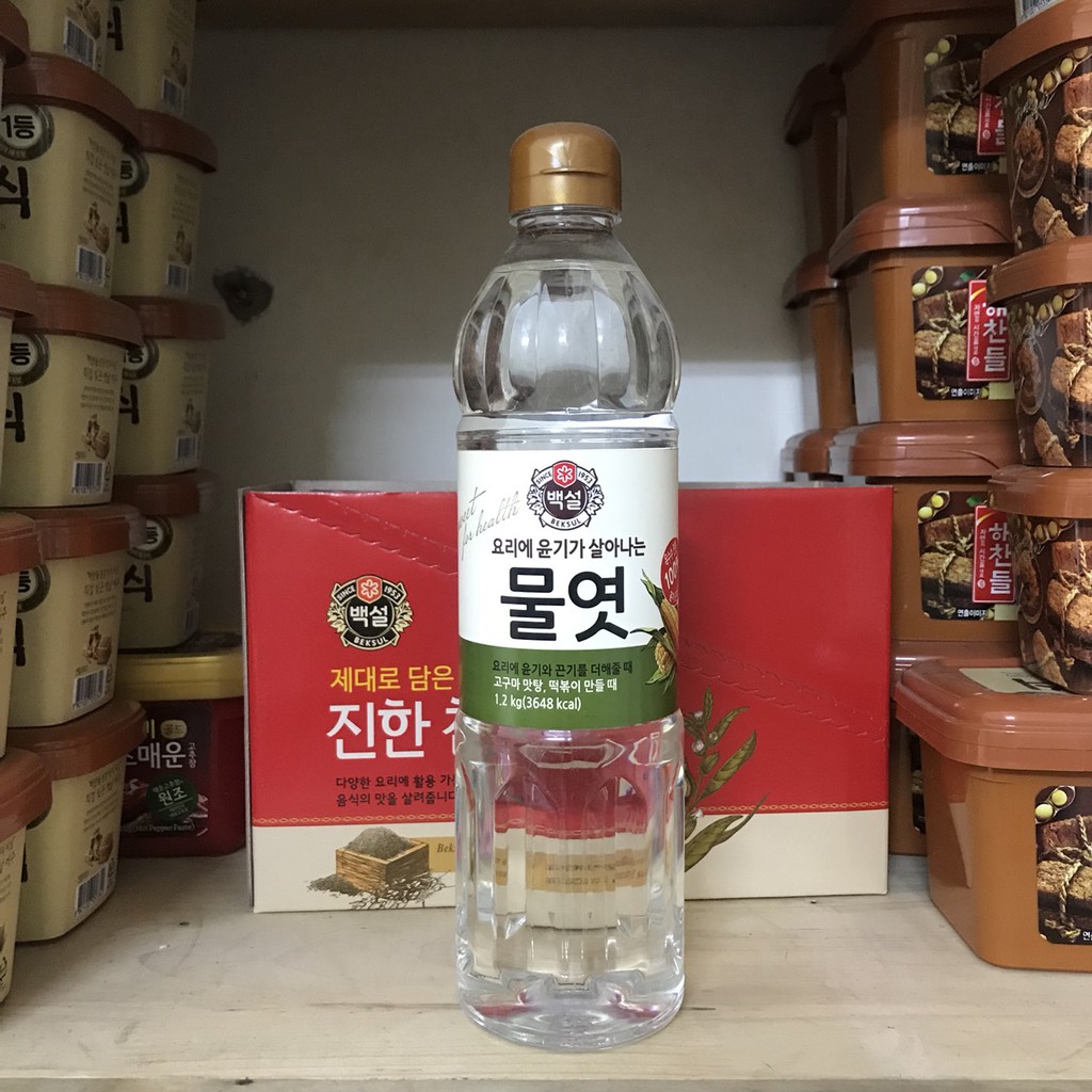 Mật Ngô / Siro bắp (Corn syrup) Beksul Hàn Quốc 1200g