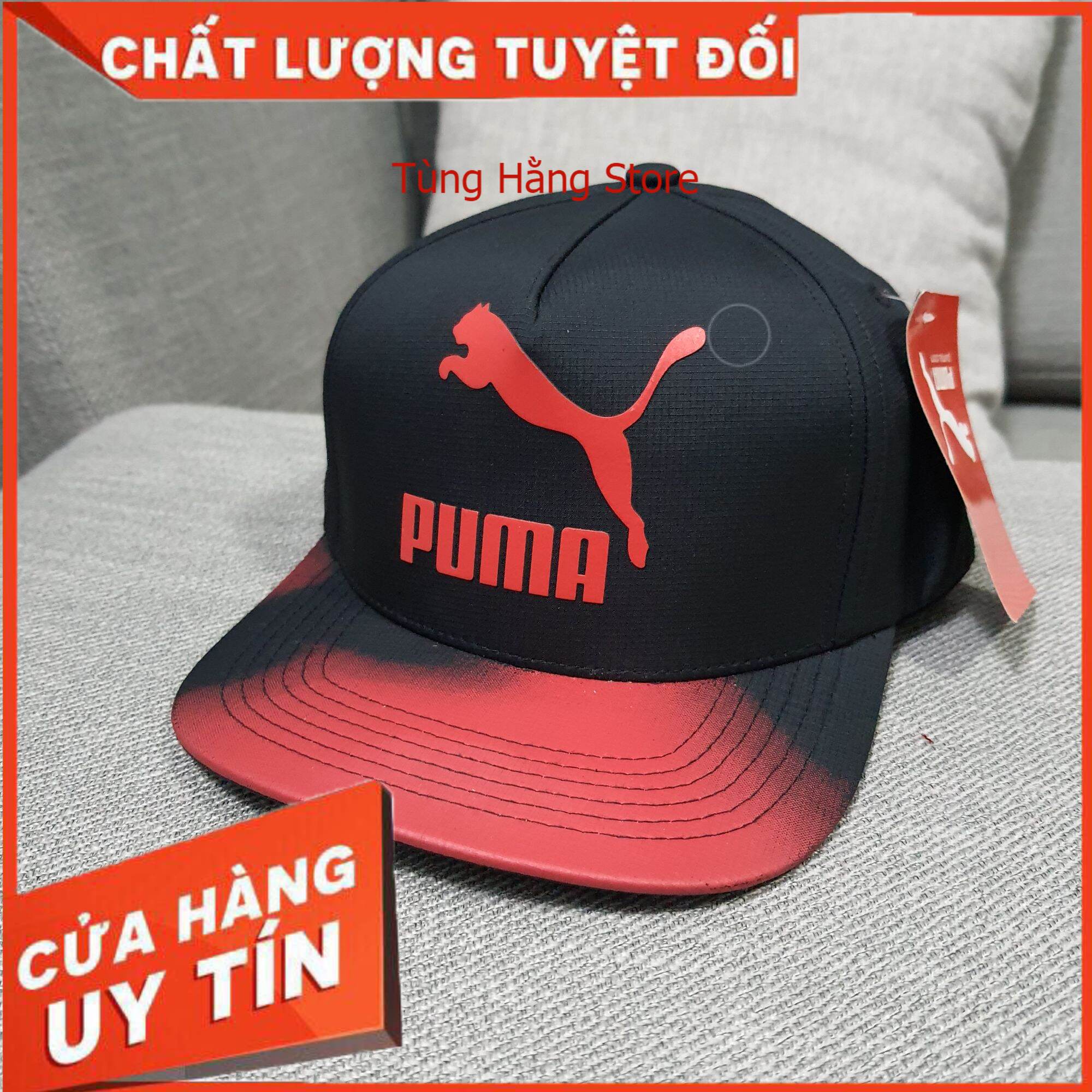 Nón snapback Puma vành phẳng cao cấp hàng xuất khẩu