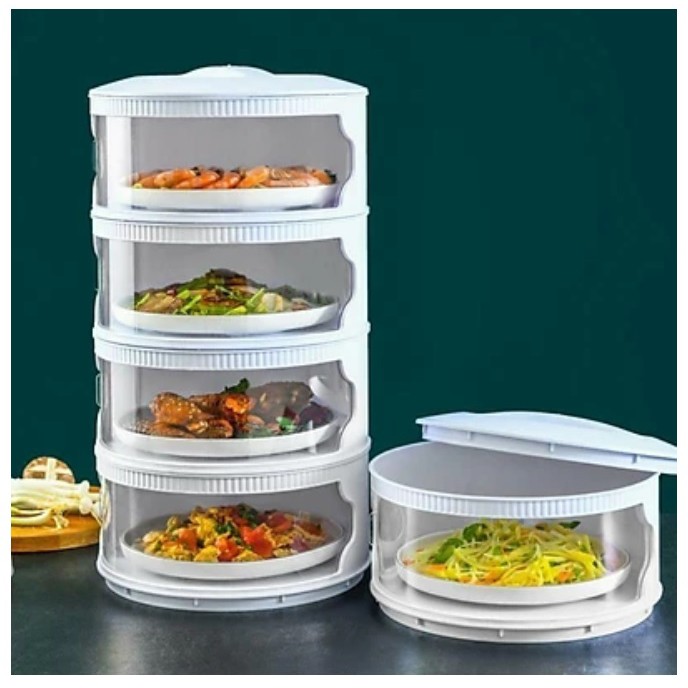 Lồng bàn bảo quản thức ăn loại 5 tầng