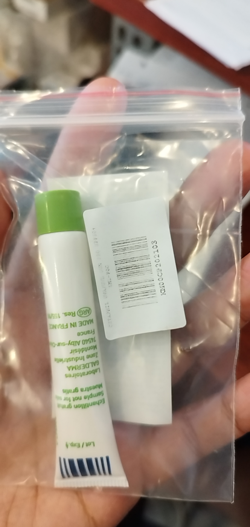 hàng sample - kem chống nắng cetaphil uva/uvb spf 50+ (5ml)