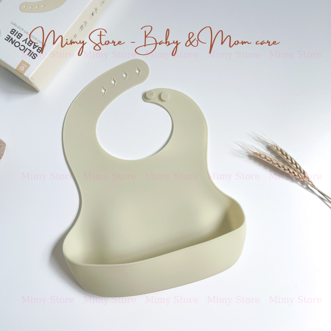 Yếm Ăn Dặm Silicone BLUEMAMA