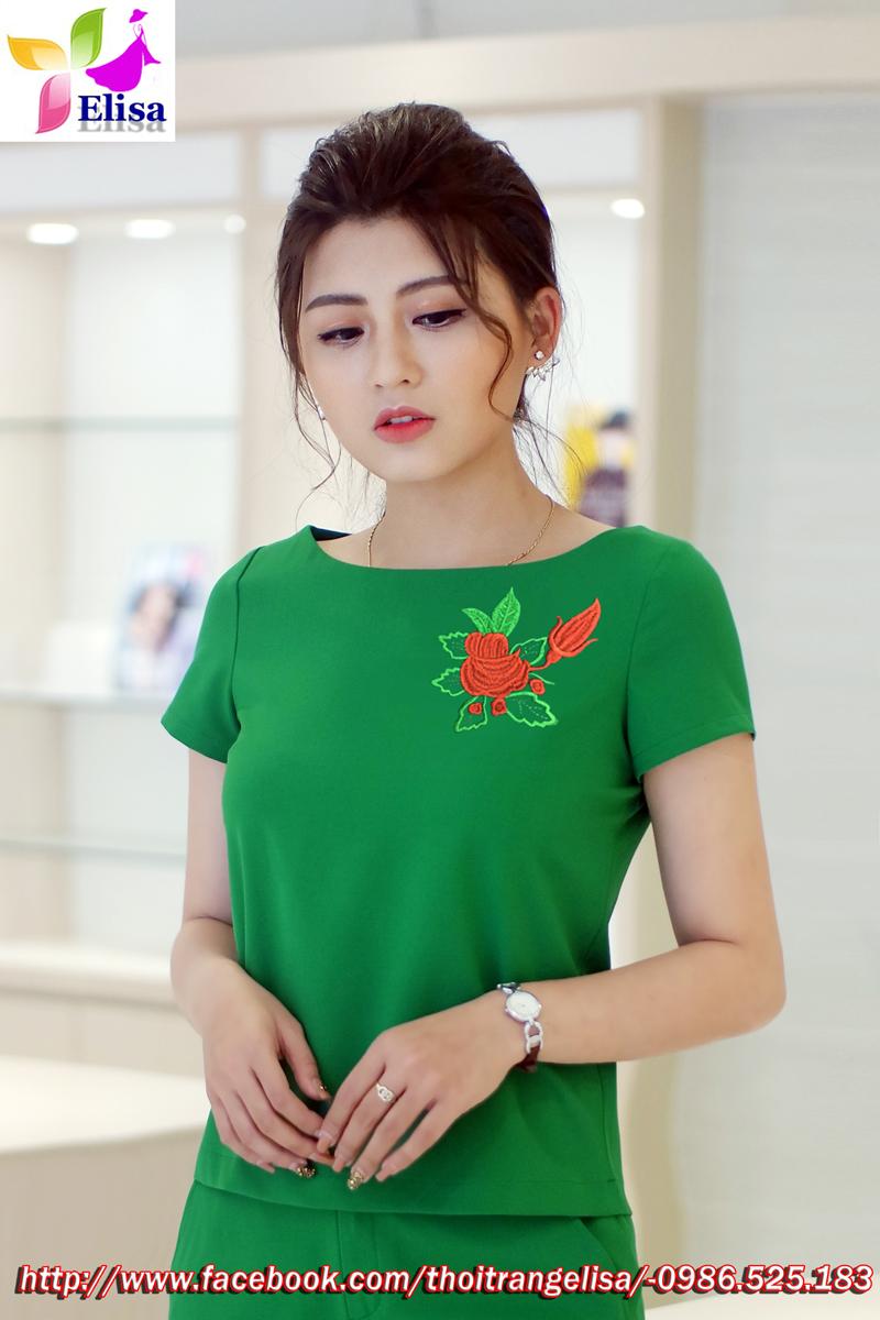 NEW Bộ đồ thêu hoa hồng B12 cao cấp