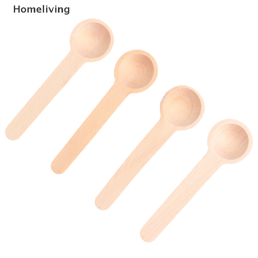 Set 50 muỗng gỗ mini tiện lợi