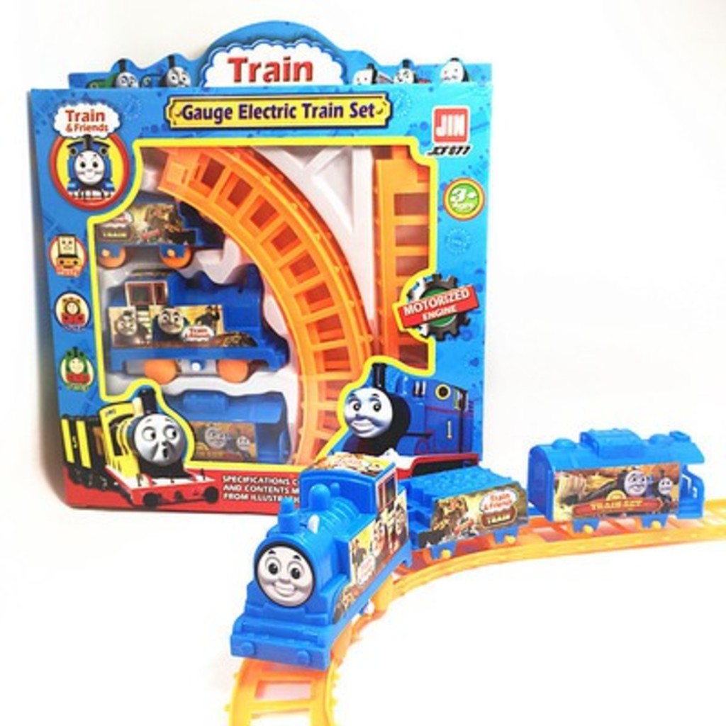 Đồ chơi đường ray xe lửa tàu hỏa Thomas dùng pin cho Bé