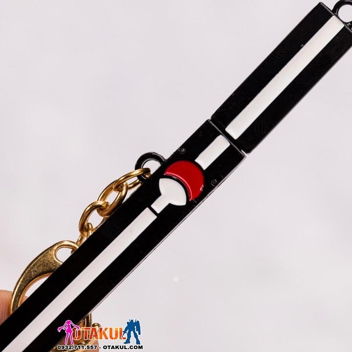 Mô hình kiếm Sasuke trắng đen 22cm