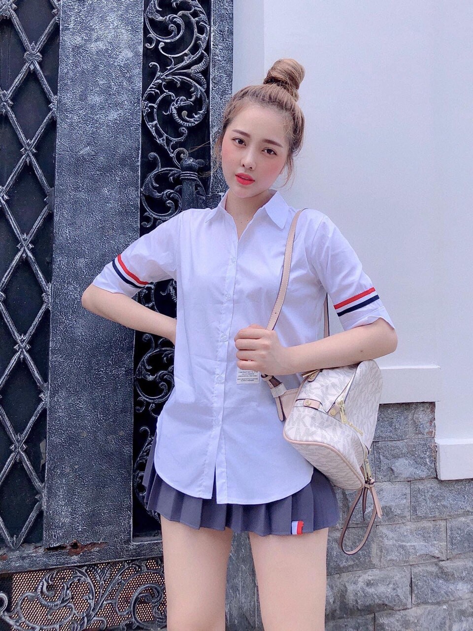 [HCM]Set đồng phục nữ sinh - HM