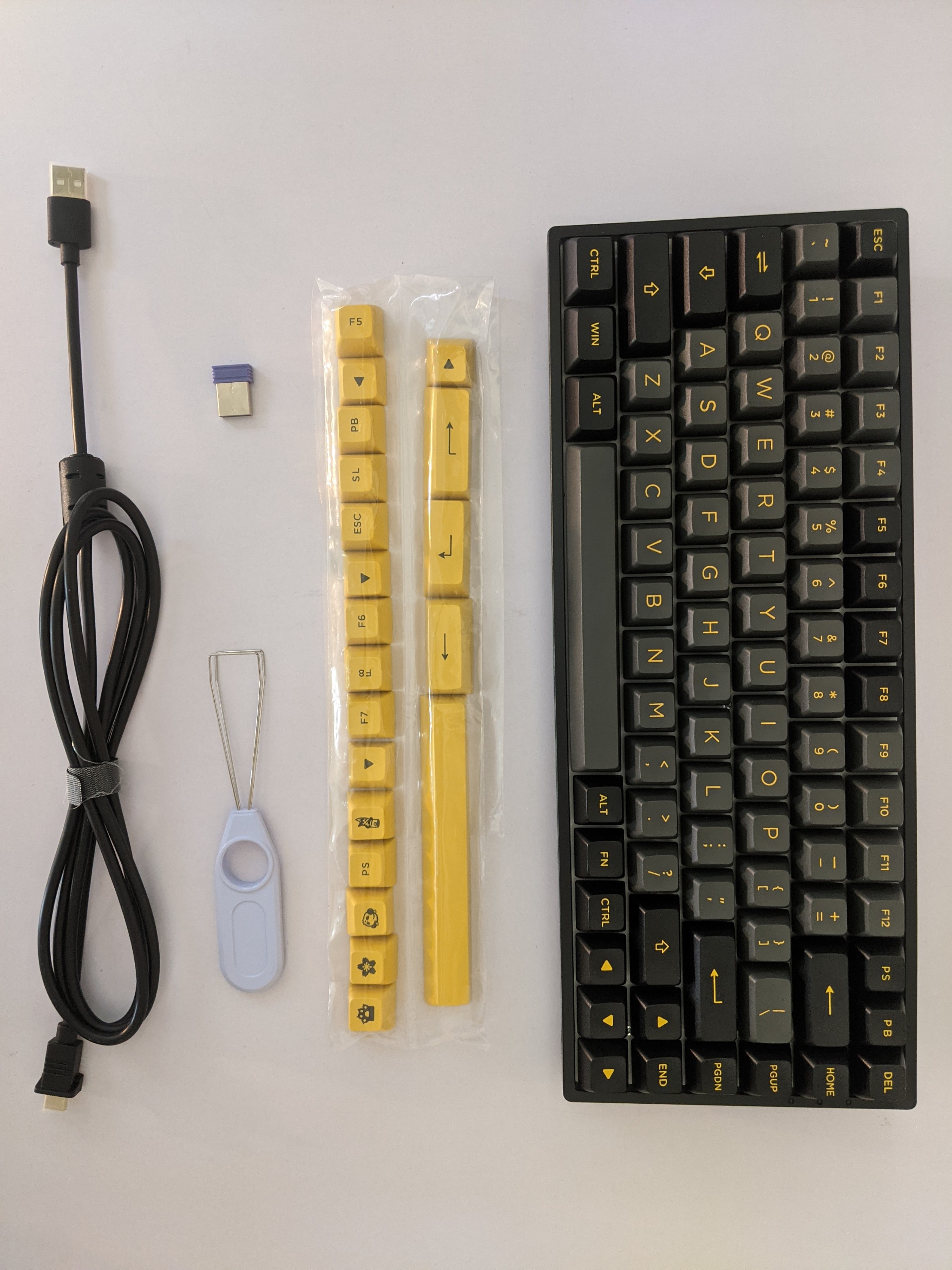 AKKO Black & Gold 3084B Plus Mechanical Keyboard