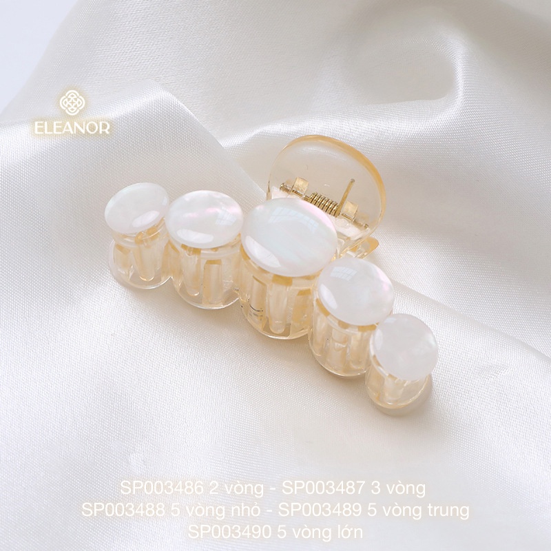 Kẹp tóc nữ Eleanor Accessories kẹp càng cua nhựa cao cấp phụ kiện tóc 3486