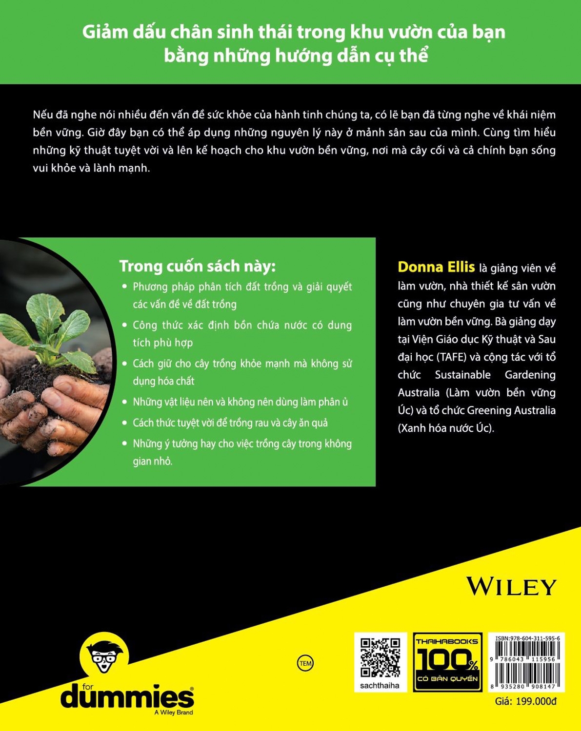 Sách Fahasa - Làm Vườn Bền Vững For Dummies