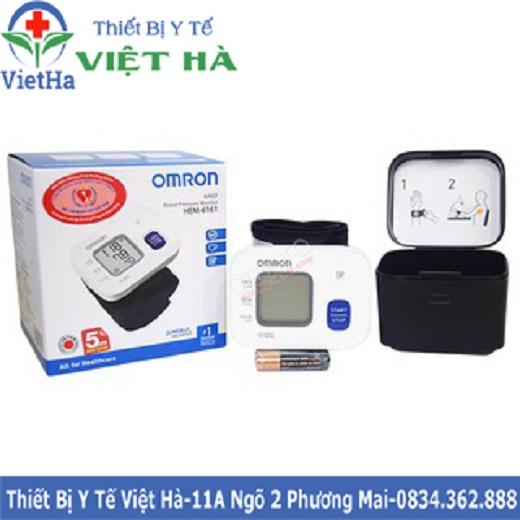 Máy đo huyết áp cổ tay Omron HEM-6161