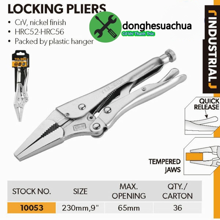 [HCM]Kềm bấm nhọn 9inch TOLSEN 10053