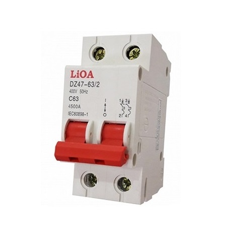 Cầu Dao Tự Động (APTOMAT) 2 Cực LIOA Dòng Cắt 4,5KA