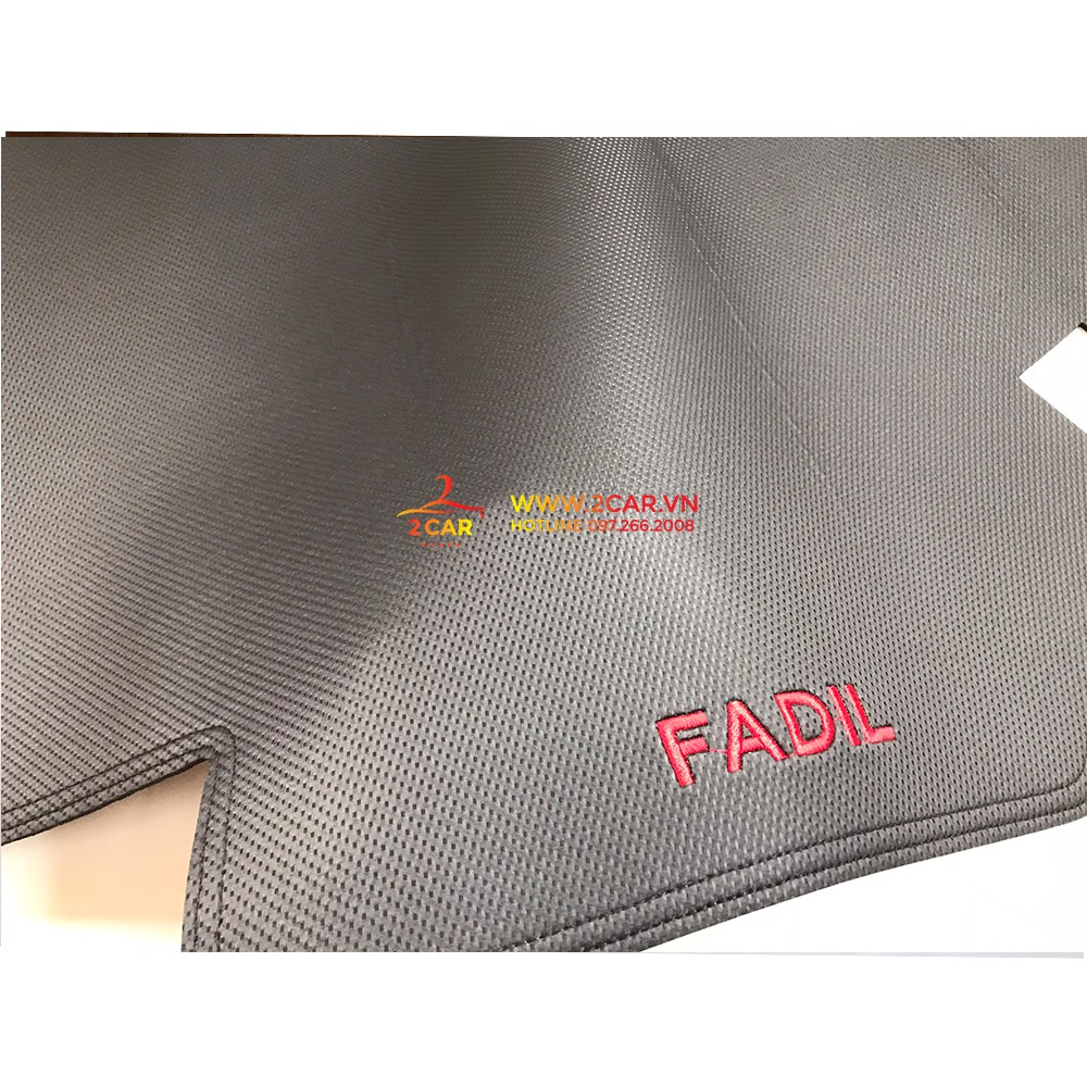 Thảm taplo da Fadil 2019-2023 cacbon cao cấp