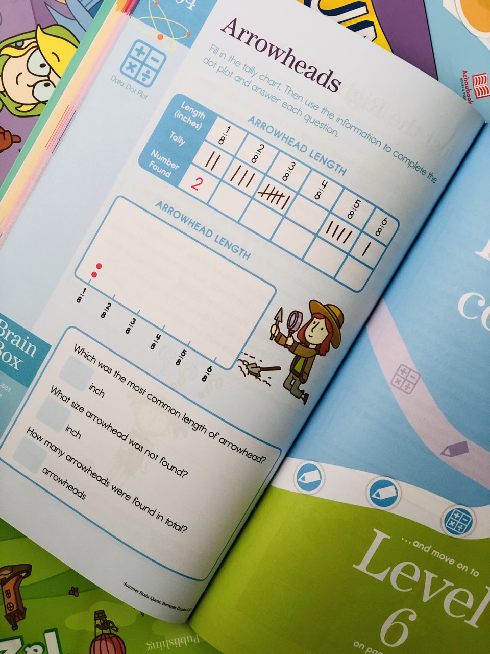 sách Summer Brain Quest 3&4 - Á Châu Books ( 8 - 9 tuổi )