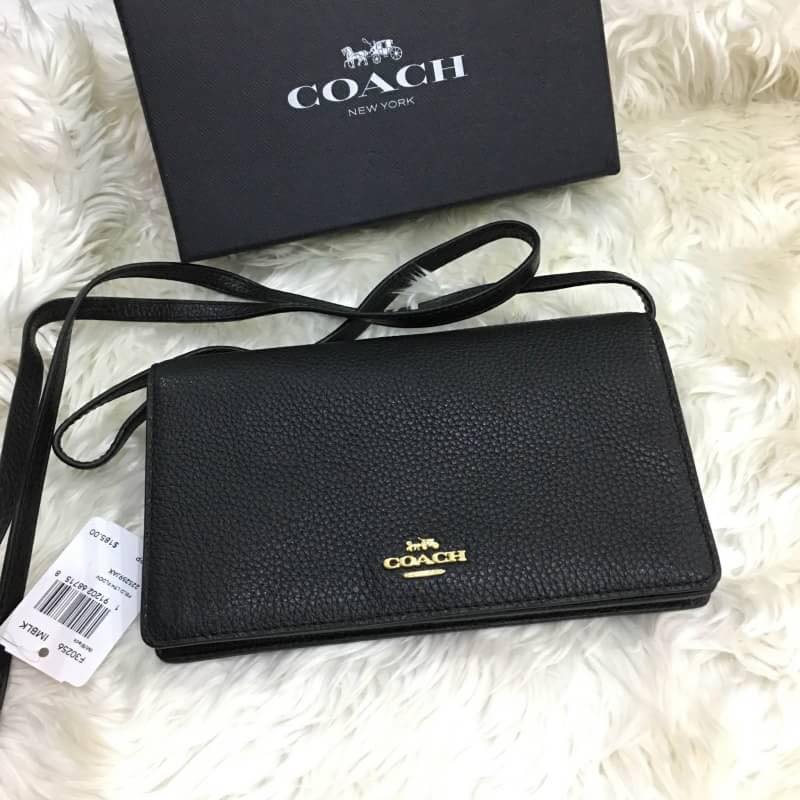 Túi Coach F30256 màu đen (hàng auth)