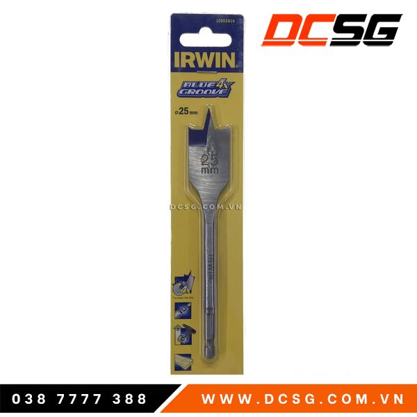 Mũi khoan gỗ đuôi cá 25mm irwin 10502816