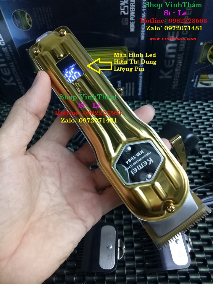 Tông đơ cắt tóc cao cấp Kemei km1984