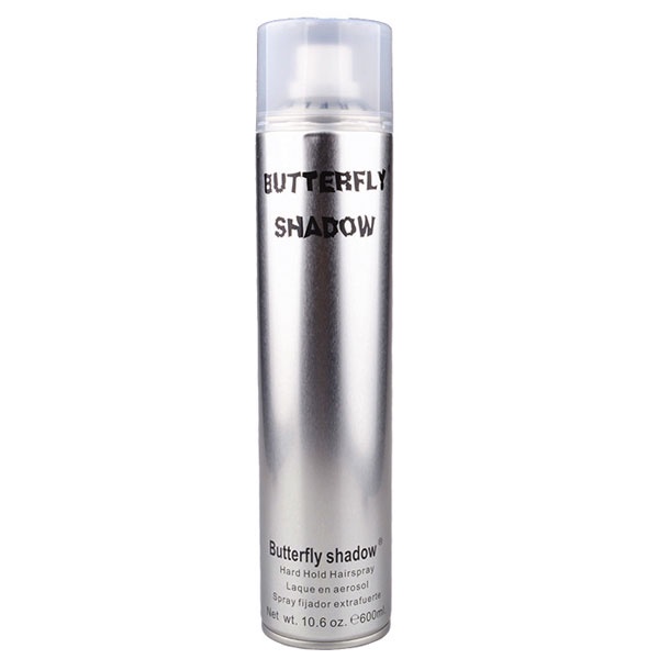 Keo xịt tóc BUTTERFLY SHADOW Hard Hold Hairspray - Keo sịt tóc 600ml