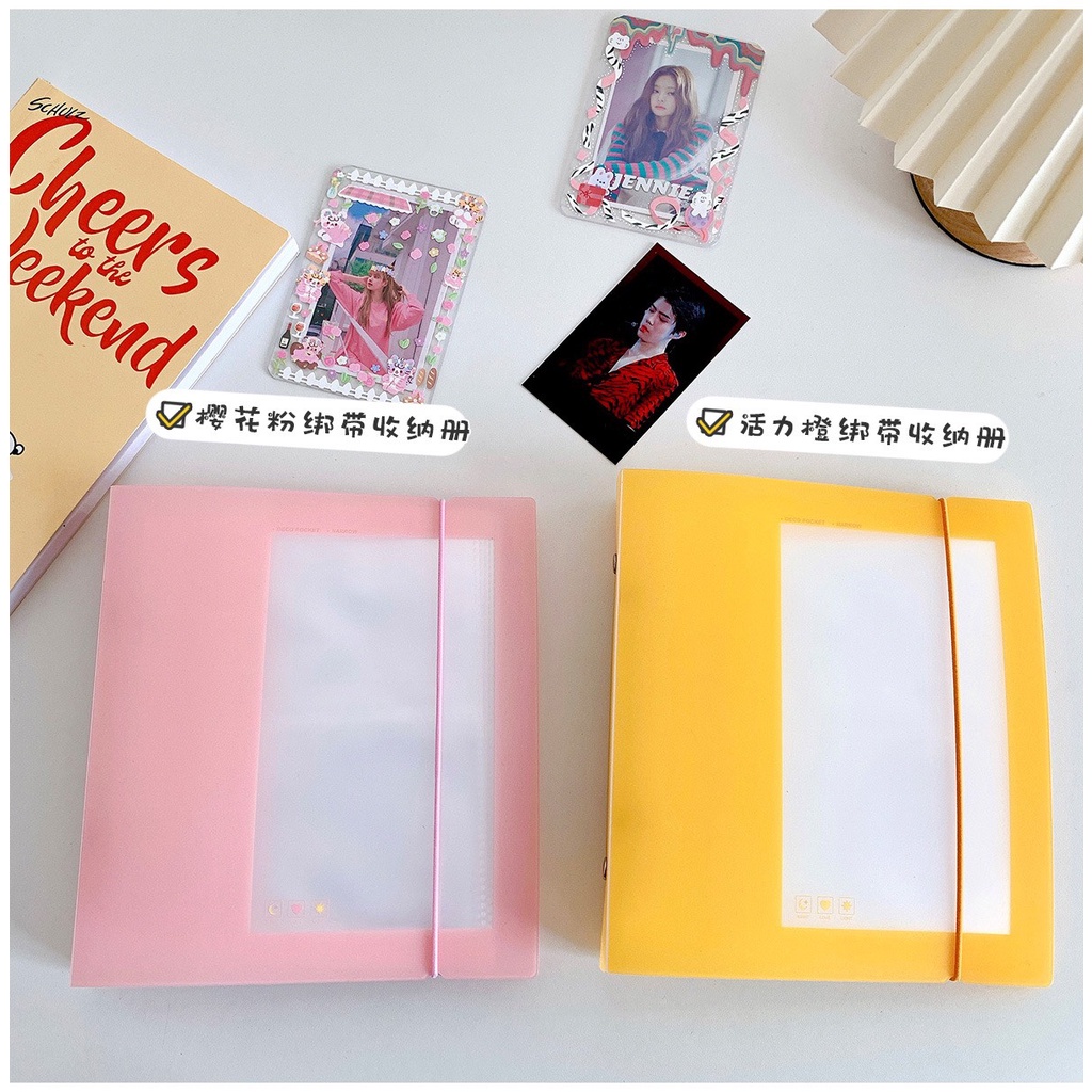 Binder/ sổ trữ stickers đựng vừa toploader A7/ B8