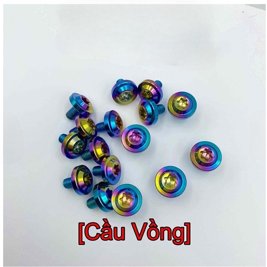 Full Ốc Titan Gr5 Xe YAMAHA R15V3 (R15 V3)