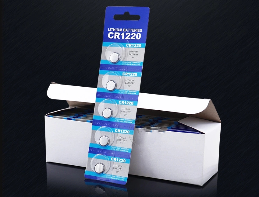 Vỉ 5 viên pin CR 1220 Lithium Battery 3V ( GIÁ 5 VIÊN )